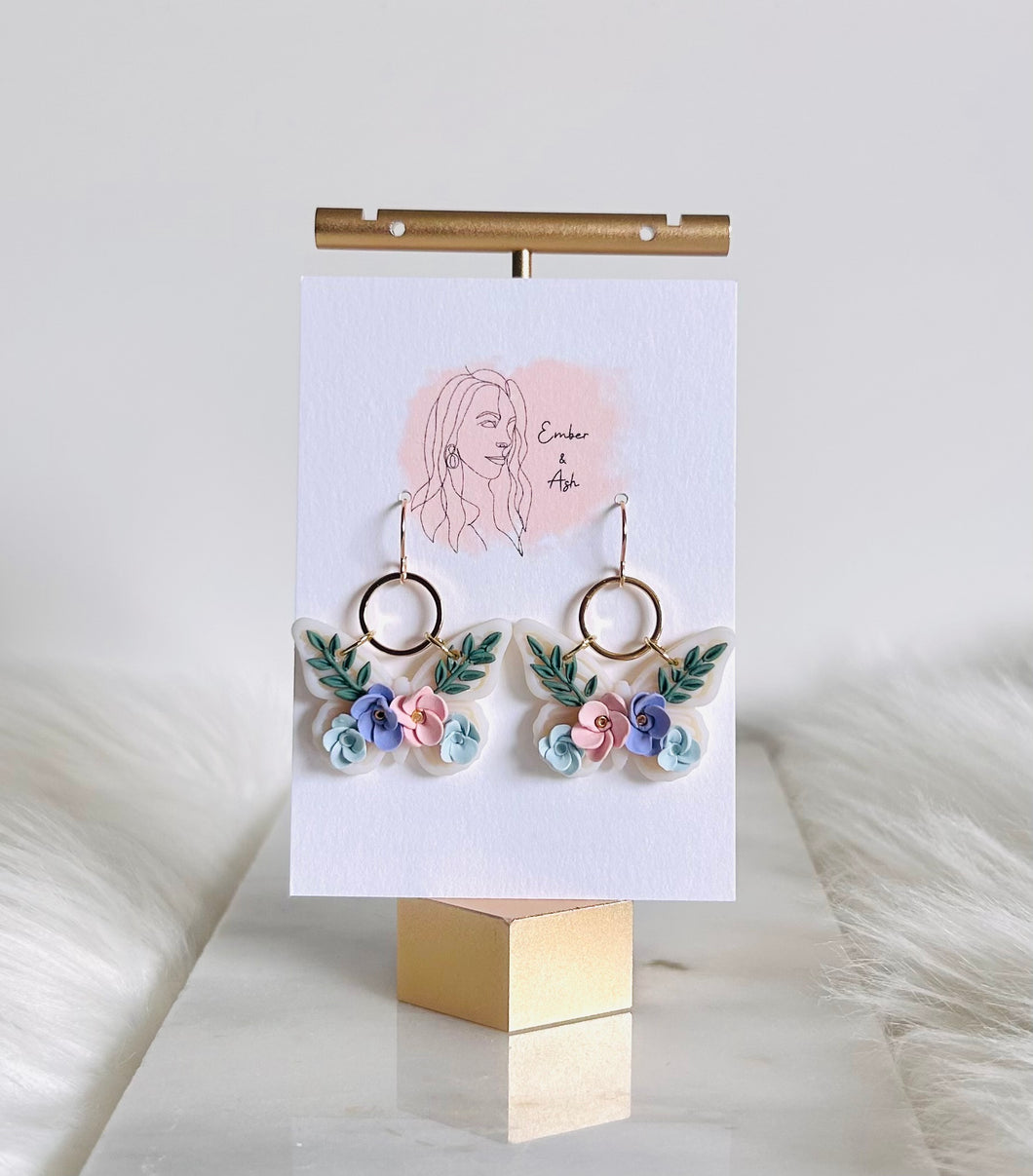 Floral Butterfly 1
